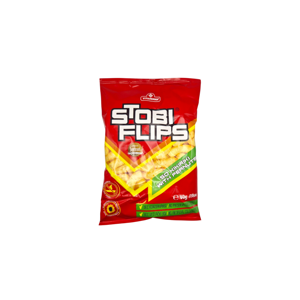 Stobi Flips Cornetti di Mais 40 g